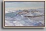 DRIFT, ISLAND, DISTANT ICEBERG   2007   oil/aluminum   8"x12¾"